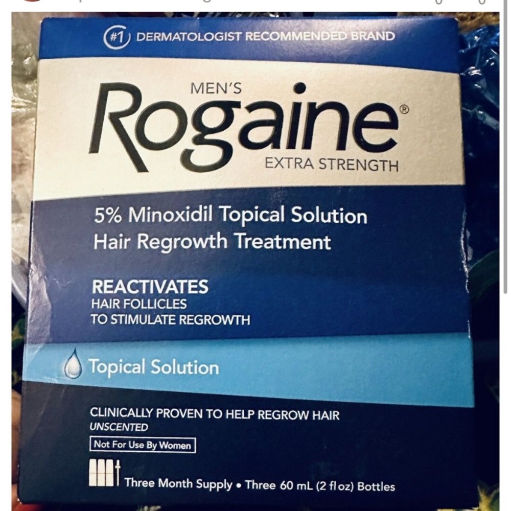 Men’s Rogaine 5% 3 months supply